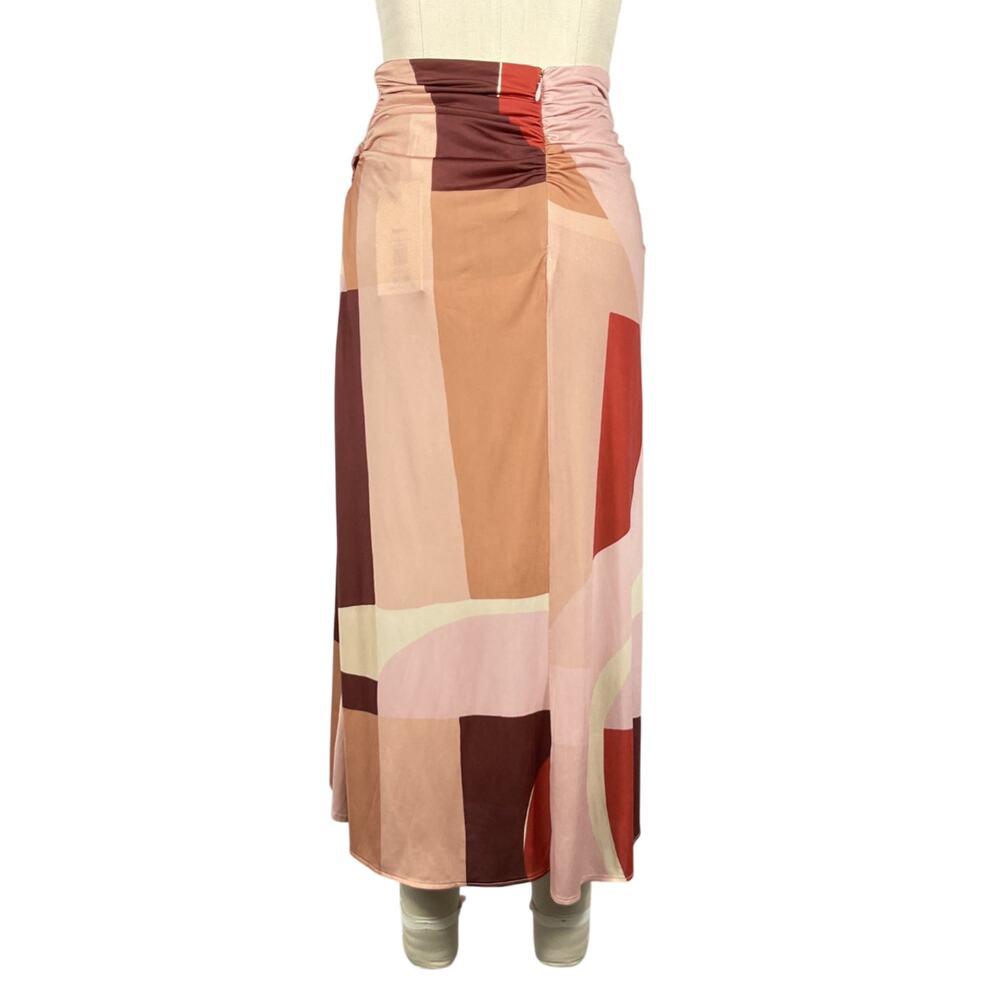 Ba&sh Printed Rose Mely Midi Skirt Size EU 36 / US 4 NWT - Picture 3 of 6